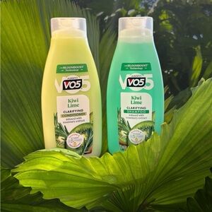 VO5 Shampoo and Conditioner Kiwi Lime Clarifying Hair Care Set - NEW